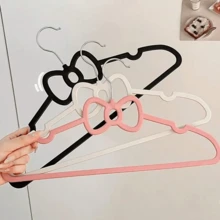 10pcs Wide Shoulder Velvet Hangers Non-Slip Durable Closet Organizer Large Size Clothes Rack Storage Solution Home Wardrobe Display Stand Hook Set Pack Bedroom Organization - Multicolor - View 12