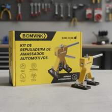 Kit de Repuxadeira Remove Amassados Automotivo com Borrachas - A - Visão 3