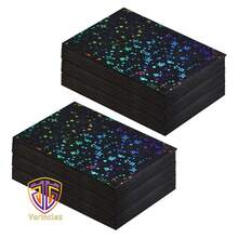 Vorinclex 60入/120入 粉色/黑色全息星星卡套 鐳射閃箔設計 66x91mm 無酸PP保護套 碎寶石圖案磨砂卡套 適用收藏卡/PTCG/PKM交易卡萬聖節禮物 - 彩色 - 查看 25
