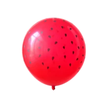 11pcs/Set Watermelon Number Balloons, Glasses, Sliced Watermelon, Popsicle, Realistic Latex Watermelon Balloons, 1st Birthday Party Decoration Balloons - Balloon - View 9