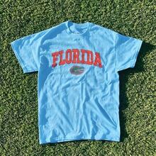 Summer New Short Sleeve Pattern Top ,Vintage Florida State Gators Shirt White New White All Sizes, Shirt Hot New Comfortable Retro Cotton T-Shirt-L91 - 天藍色 - 查看 17