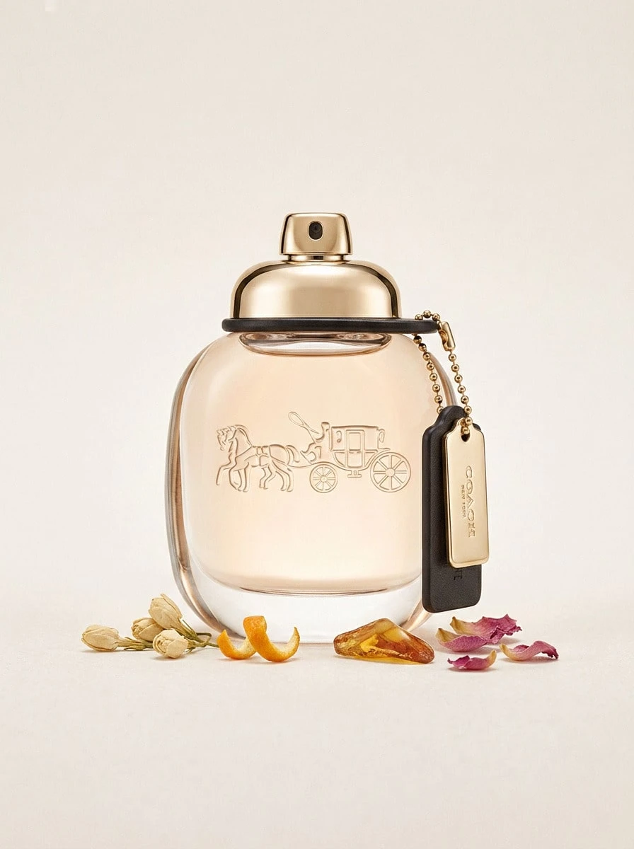 Coach [自营] 纽约女士淡香水喷雾 EDP 香水 1oz/30ml 1.7oz/50ml 持久优雅 女友妻子母亲朋友生日毕业派对旅行露营户外学校校园旅行节日周年纪念夏季秋季夏季精选夏季必备夏季经典轻松优雅办公室礼物魅力氛围日常使用 - EDP - 查看 1