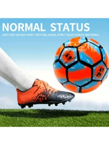 1pc/5pcs Size 2 Pentagram Football, Durable Soccer Ball, Suitable For Outdoor Training And Recreation, Backyard, Park And Beach - Multicolor - View 2