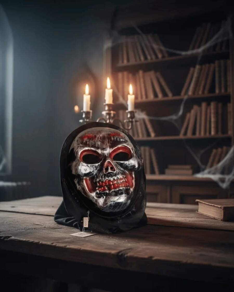 Party Masks - Gümüş Kafatası - Görünüm 1