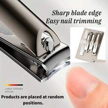 4pcs Professional High Carbon Steel Precision Nail & Toenail Clipper Set, Includes Nail Clippers, Nail File, With Portable Storage Box, Home Beauty Care Set, Travel Portable Box, Fashion Design, High-End Precision Nail Clippers - Nail Clippers - View 9