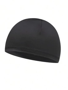 1/2pcs Cool Skull Cap, Cycling/Running Sweat-Absorbing Warm Hat, Unisex, Helmet Liner/Bald Cap - Multicolor - View 4