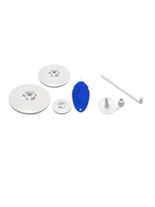 1/2/3件組 極致塑膠尖頭縫紉折邊工具與打褶工具－精準尖頭折邊與縫線打褶工具，可輕鬆壓平縫線並將布料打褶，適合拼布與手工藝，白色、黑色、紅色可選 - 彩色 - 查看 12