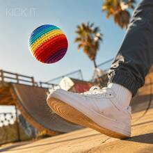 1pc Handmade Woven Juggling Ball, Suitable For Beginners, Upgraded Soft Fabric Bag, Multiple Colors Available, Suitable For Training And Practice, Suitable For Parties, Holidays And Skill Improvement, Random Color - Multicolor - View 2