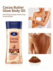 Gel Minyak Tubuh 200ml, Memperbaiki Kulit Kering dan Kasar, Tekstur Tidak Berminyak, Membuat Kulit Lembut dan Halus, Cocok untuk Penggunaan Seluruh Tubuh - Bunga - View 3