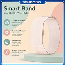 Gelang Pintar Baru SENBONO: Pelacak Kebugaran, Mode Multi-Olahraga, dan Pengingat Panggilan Masuk - Jam Tangan Pintar Multifungsi yang Modis - View 10