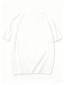 Vintage Inspired Geralts Of Rivia Double Exposure Mountain Rider Silhouette The Witcher Wild Hunt Game Fan Graphic Casual Tee - 白色 - 查看 2