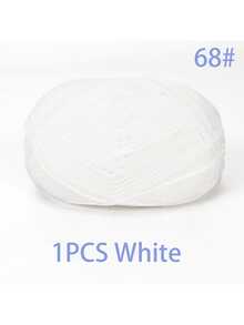 EDCUEBE7 1件/約50g 混色手工鉤針毛線套組，柔軟舒適的編織毛線，多用途適用於鉤針錢包、衣物、地毯及其他手工項目，非常適合DIY情人節禮物，製作錢包、手提包等（隨機包裝） - 單色 - 查看 68