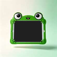 1pc Cute Frog Silicone Protective Case Compatible With Ipad 11 (A16), 7/8/9, 2022 Apple Air 5/4/3, 9th Gen 10.2, Pro 11, 2024 Mini 7, New Air 6, A7/8/9 - Green - View 6