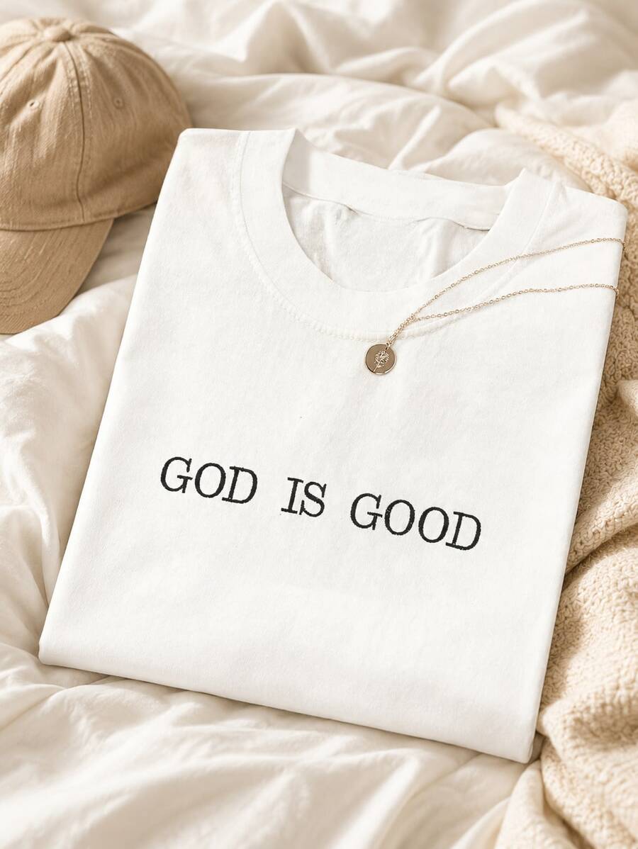 Camiseta Feminina God Is Good | Camisa, Blusa e T-Shirt Cristã Gospel ...