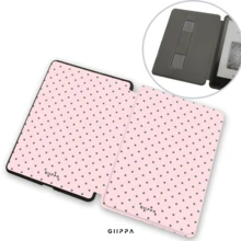 7/6.8/6 英吋 Kindle Paperwhite (12/11/10/7/6/5 代 - 2024) 保護殼，藍色背景配白色波點圖案 | Kindle E-Reader Colorsoft Signature Edition 配件，可愛極簡風手提帶保護殼，適合送給同事與朋友的禮物 - 彩色 - 查看 3