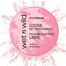 Pó Solto Facial Wet N Wild Photo Focus Matte Efeito Filtro Longa Duração 20g - Photo Focus Loose Setting Powder - Soft Pink/Rosa - Rosa chiclete - Visão 2