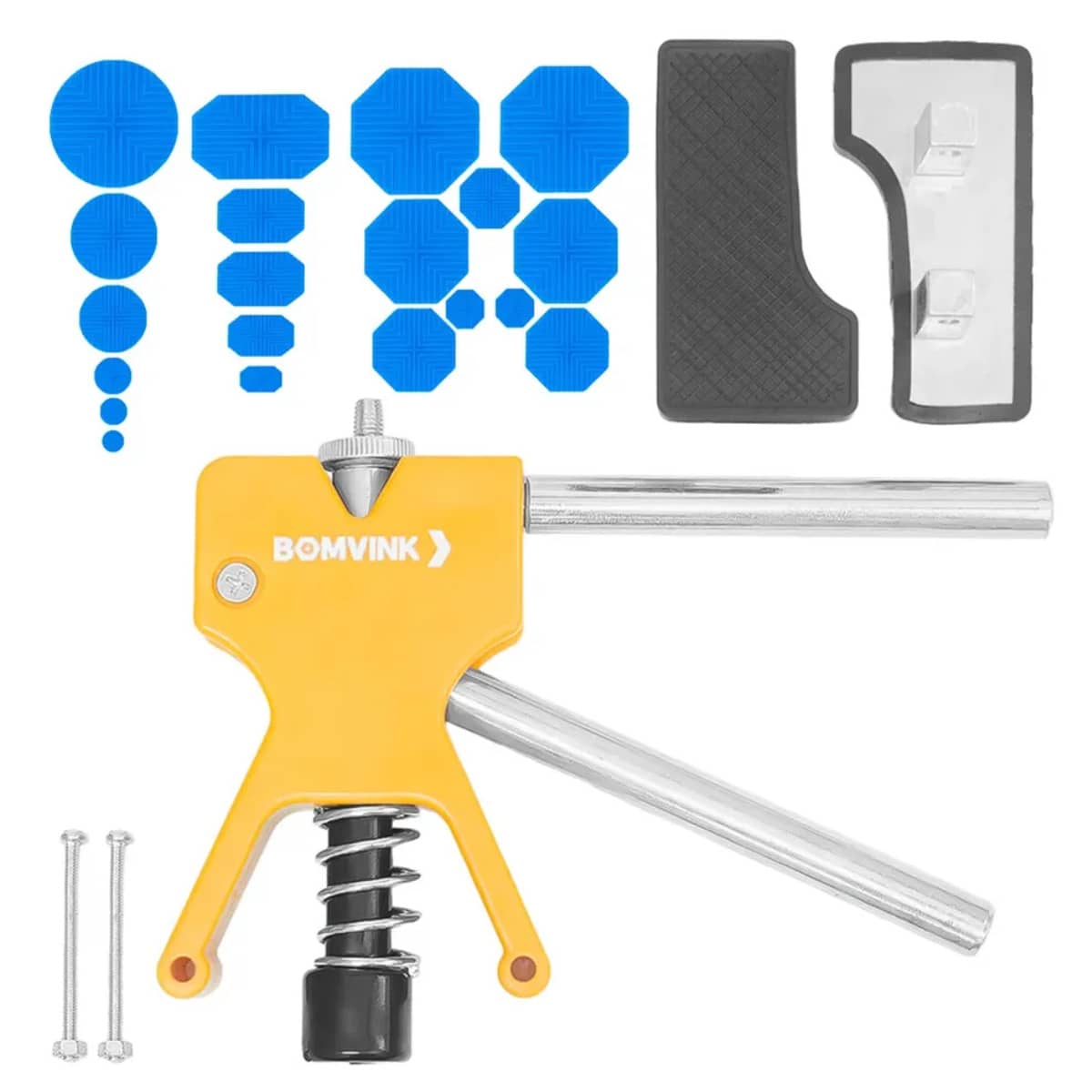 Kit de Repuxadeira Remove Amassados Automotivo com Borrachas - A - Visão 1