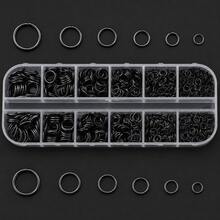900pcs/Box DIY Jewelry Connector Rings, Includes Various Sizes Of Open Rings, Closed Rings, Overlap Rings, High-Low Rings, Single Rings, Open Rings, Connector Rings, Flat Rings, Round Open Rings, Pendant Rings, Jewelry Rings, O-Shaped Rings Compatible With Lobster Clasps, Suitable For DIY Jewelry Making, Beading, Rope Connection, Bag And Keychain Accessories. - Jump Ring - View 12