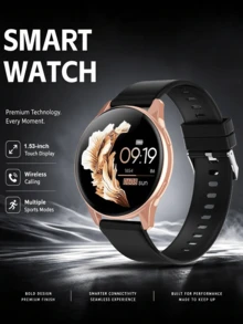 QAGSFLC Fashionable Sports Smart Watch, Women's Watch, Wireless Calling, Calorie, Step Counter, Stopwatch, Sports Mode, Customizable Watch Face, Remote Camera Control, Music Control, USB Charging, Multi-Function Men's Watch - Multicolor - View 8