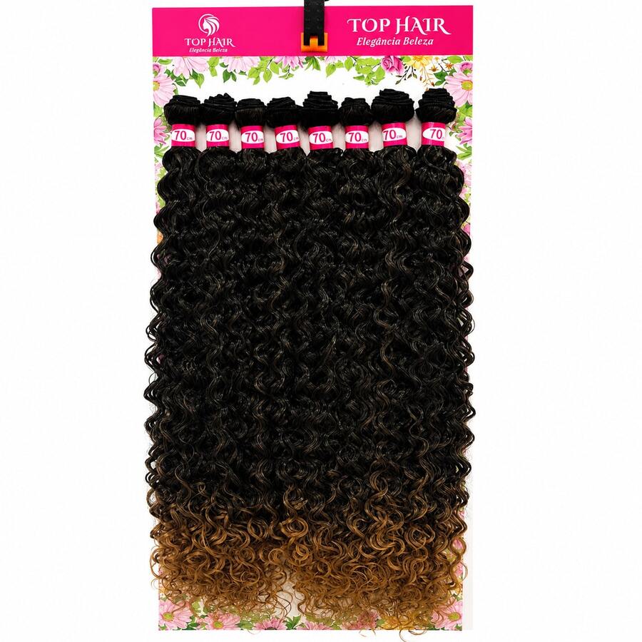 Synthetic Extensions - T1B/27 Black+Honey - View 1