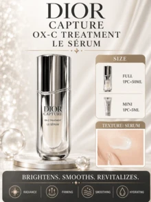 Dior Revitalizing Energy Serum 賦活能量精華液，50ml 正裝/5ml 試用裝，抗老、淡化皺紋與緊緻，乳液質地，適合所有膚質 - 小a瓶精華肌活蘊能精華液 - 查看 2