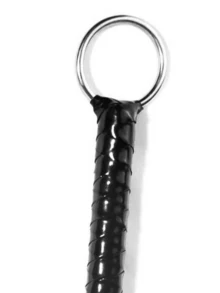 140cm/55in Leather Whip – Long BDSM Flogger, Bondage Whip For Couples, Fetish Roleplay Accessory, Adult Bedroom Toy, Sensory Play, Spanking Whip, Long Tail Whip, BDSM Accessories, Couple Games, Erotic Flogger For Intimate Play - 140cm/55in - View 5