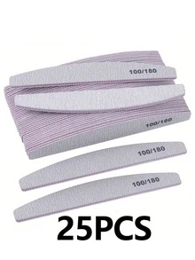 50 Stücke 100/180 Körnung Nagelfeilen und Polierblöcke, professionelle doppelseitige Schleifpapier-Nagelwerkzeuge, geeignet für Acrylnägel, Nagelbedarf, Nagelwerkzeuge, Nagelkunst-Werkzeuge, Schulanfang, Nägel, Nagelwerkzeuge (geeignet für Nagelverlängerungen) - Grauviolett - Übersicht 12