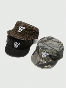 1pc Men's G Letter Embroidered Baseball Cap, Outdoor Sports Trucker Hat, Adjustable Sun Protection Casual Mesh Cap, Suitable For Spring/Autumn Travel, Beach, Party - B - View 3