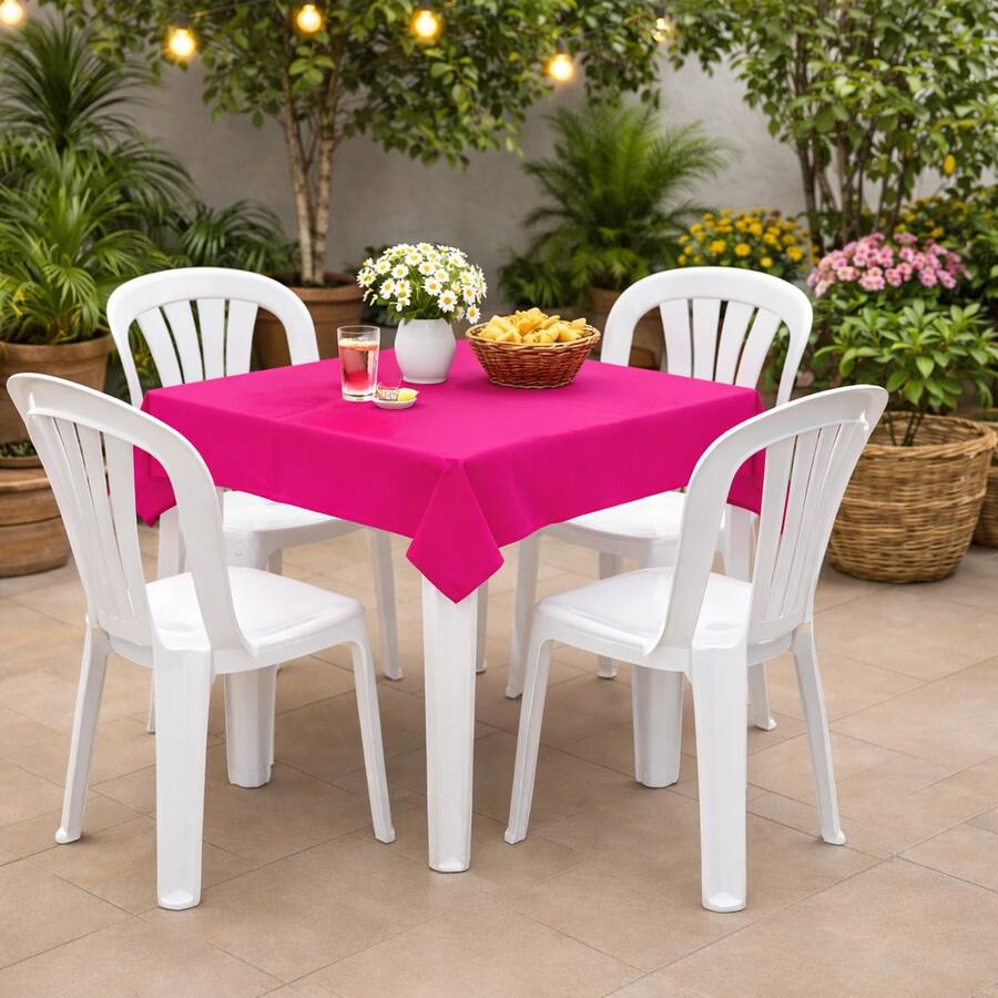 Kit Toalhas de Mesa TNT 70x70cm Premium 05/10/20 Toalhas Festas Aniversários Buffet Casamento Chá Revelação