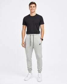 Pantalones deportivos Nike Tech con cordones, térmicos y versátiles para hombre, gris oscuro - Gris - Ver 8