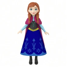 Mattel 冰雪奇緣迷你姐妹娃娃套裝  & Anna 公主時尚玩具 女孩仿真角色扮演禮盒 - 彩色 - 查看 7