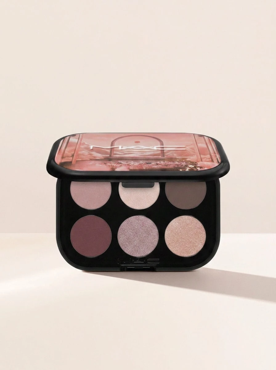 MAC Connect In Colour Eyeshadow Palette: Embedded In Burgundy 6.25 G – Eyeshadow Palette, Highly Pigmented, For Makeup Enthusiasts, Burgundy, Suitable For Daily Makeup Routine - 嵌入勃根地 - 查看 1