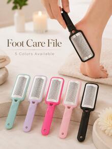 Foot Callus Remover, Foot Brush, Foot Care, Dead Skin Remover, Suitable For Wet And Dry Use, Scrapes Hard Skin, Cracked Skin And Dead Skin, Deep Exfoliation To Eliminate Roughness, Suitable For Foot Care And Spa, Christmas, Halloween - Multicolor - View 2