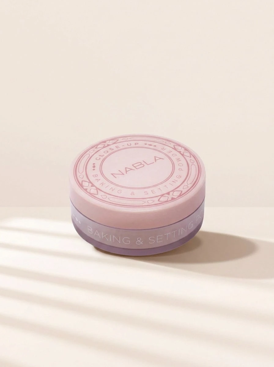Nabla Close-Up Baking & Setting Powder - Translucent – Setting Powder, Matte Finish, For Makeup Enthusiasts, Translucent, Suitable For Daily Makeup Routine - Translucent - Visualizzare 1