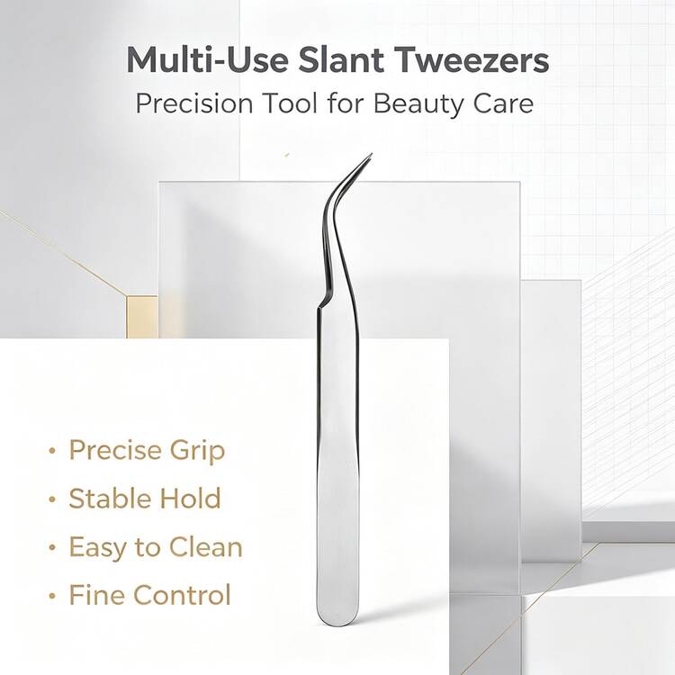 Stainless Steel Eyebrow Tweezers And Eyebrow Scissors With Curved Straight Precision Tips For Salon Home Eyebrow Shaping Trimming Removing Fine Stray Facial Hairs Daily Cosmetic Beauty Grooming Tools - 3PCS - View 6