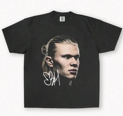Ronaldo T-Shirt,E-Rling Haaland T-Shirt, Men's T-Shirt, Unisex, A Must-Have For Fans.
