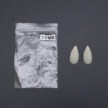 1 Pair Resin Fangs, Suitable For Cosplay Props, Vampire Teeth, Zombie Teeth, Tiger Teeth, Halloween,Spooky,Dark / Gothic,Party / Party Decoration - View 15