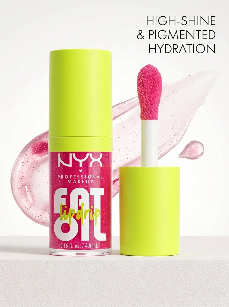NYX Fat Oil Lip Drip 03 超模 0.16 盎司/4.8 毫升 彩妆 唇彩 唇彩 粉色 深层保湿 光泽效果 轻盈配方 微妙而有影响力的外观 女朋友 妻子 母亲 朋友 生日 毕业派对 旅行 露营 户外 学校 校园旅行 节日 周年纪念 秋季 秋季 万圣节 秋季造型 - 03 Supermodel - 查看 1