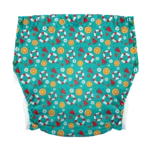 1pc Reusable Adult Cloth Diaper, Washable TPU Coated Design With Double-Sided Snaps, Adjustable, Breathable, Comfortable And Durable, Highly Absorbent With Fashionable Cute Patterns, Elastic Leg Design, Machine Washable, Hand Washable, Suitable For Elderly, Pregnant Women And Postpartum Women, Long-Distance Postpartum Women, Long-Distance Use - View 24