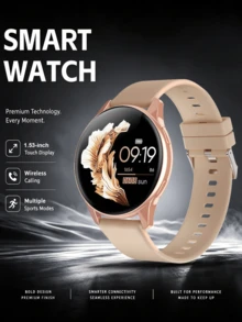 QAGSFLC Fashionable Sports Smart Watch, Women's Watch, Wireless Calling, Calorie, Step Counter, Stopwatch, Sports Mode, Customizable Watch Face, Remote Camera Control, Music Control, USB Charging, Multi-Function Men's Watch - Multicolor - View 12