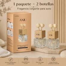 24 Piezas AXIU Perfume Colgante para Automóvil 8ml, Ambientador de Coche con Aroma Amaderado, Difusor Decorativo para Vehículo, Fragancia Natural para Interior del Auto, Accesorio Elegante para Coche, Oficina y Espacios Personales, Diseño Moderno y Sofisticado - Tipo Madera - Ver 6