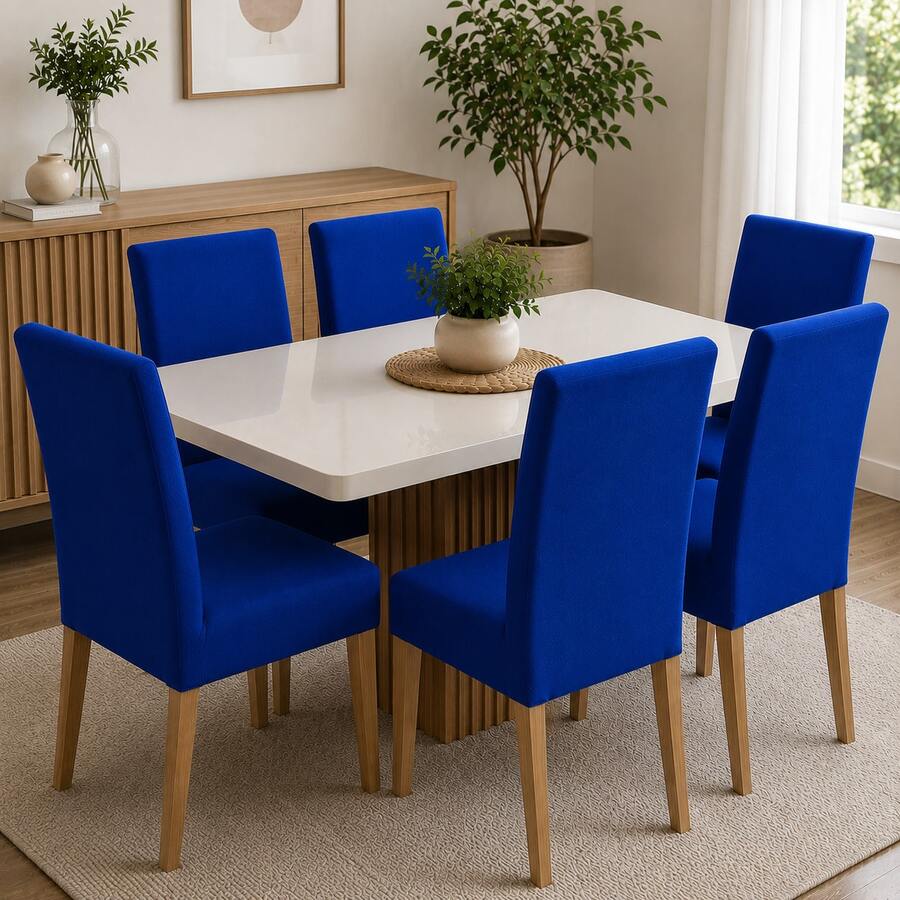 Chair Covers - KOYU MAVİ - Görünüm 1