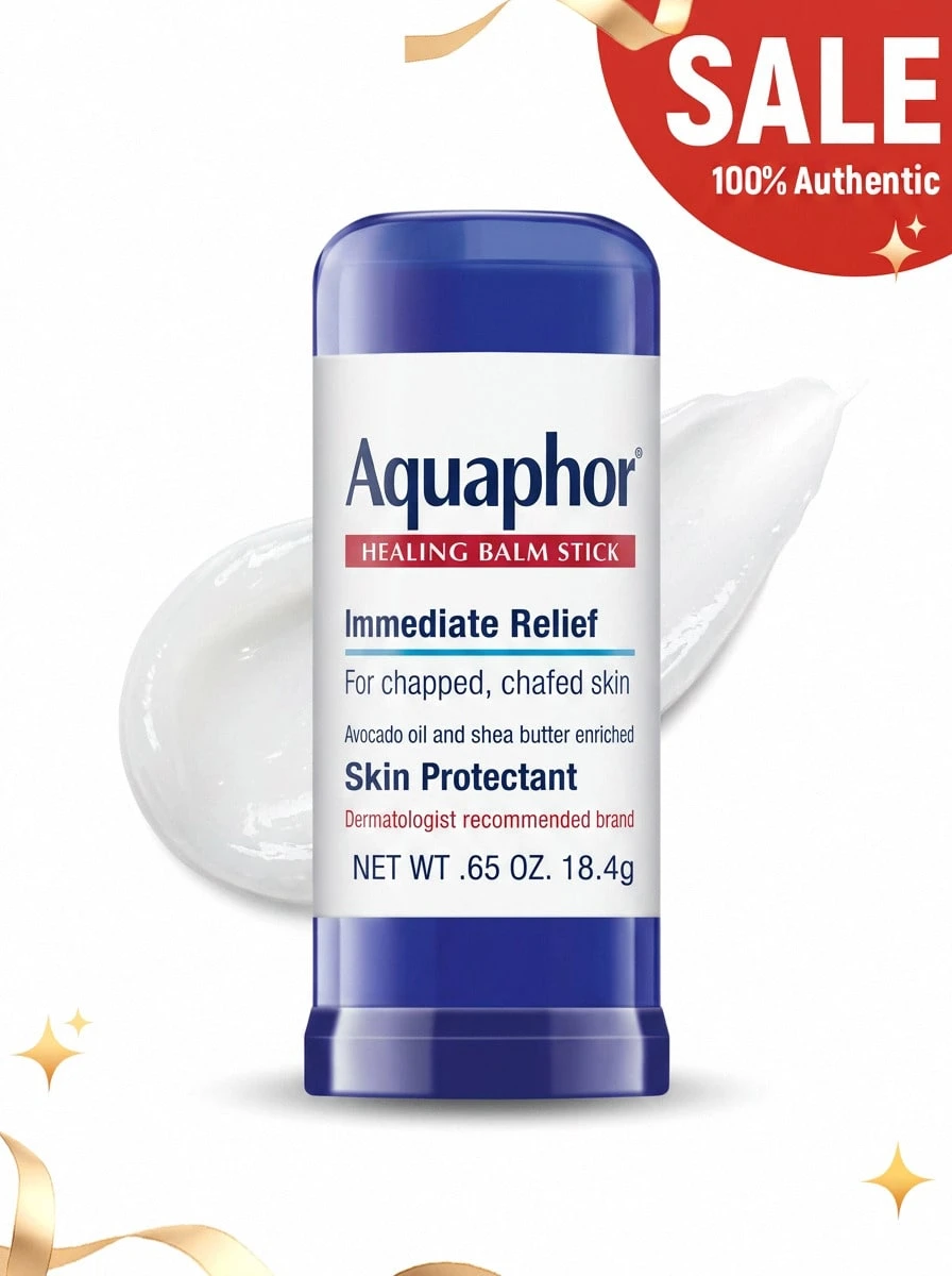 Aquaphor 修复膏,含鳄梨油和乳木果油的皮肤保护剂,0.65 盎司棒状 0.65 盎司(1 包) - 查看 1