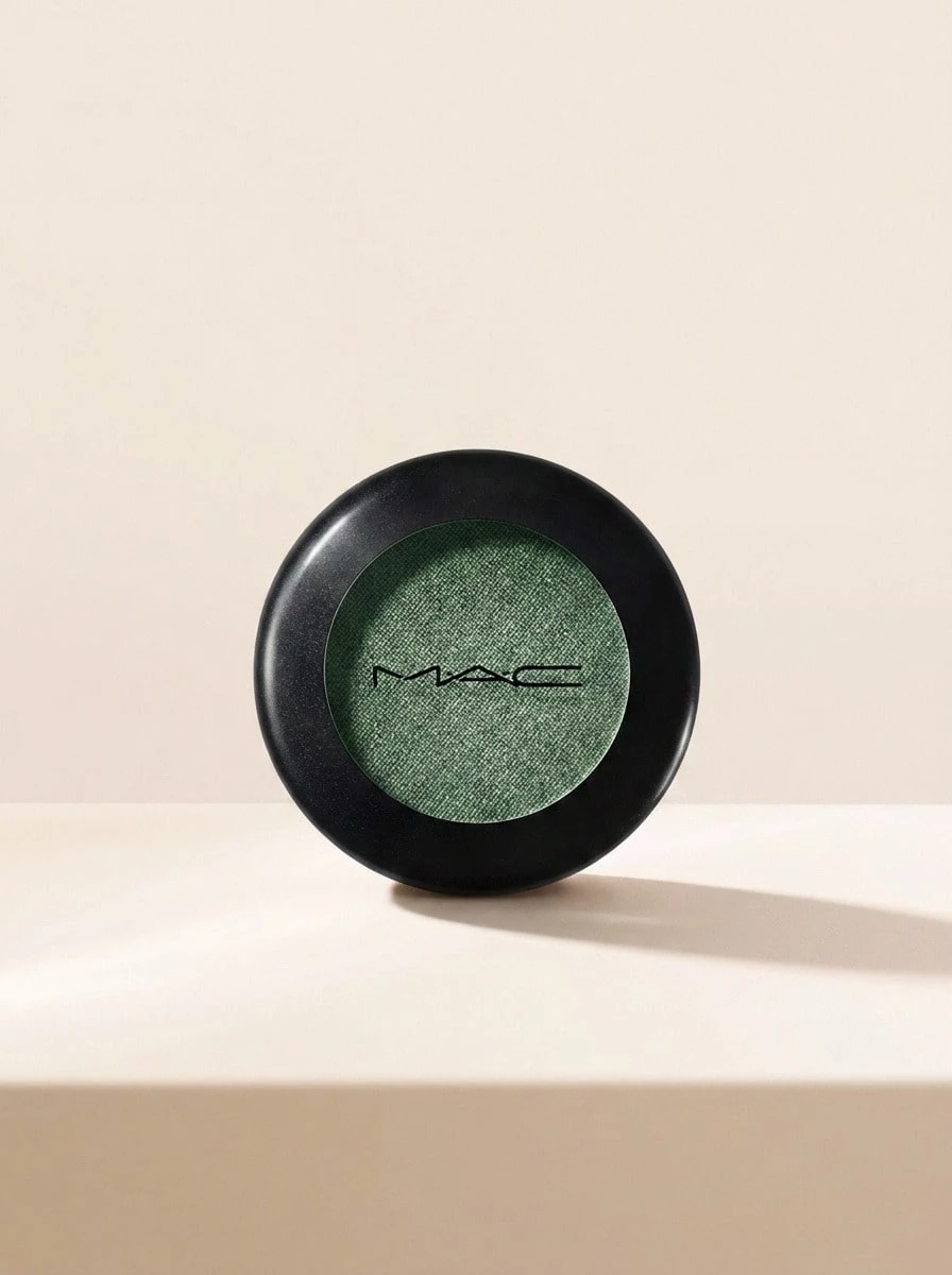 MAC Single Eyeshadow That's Showbiz Baby 1.5 G – Eyeshadow, High Pigment, For Women, Emerald, Suitable For Evening Party - 這就是娛樂圈寶貝 - 查看 1