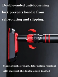 1pc Wall-Mounted Pull Up Bar, Drill-Free Design, With Anti-Slip Rubber Pads, Extendable, Portable And Easy To Install, Home Fitness Equipment Suitable For Door Frames And Walls - Multiple Specifications - View 9