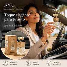 24 Piezas AXIU Perfume Colgante para Automóvil 8ml, Ambientador de Coche con Aroma Amaderado, Difusor Decorativo para Vehículo, Fragancia Natural para Interior del Auto, Accesorio Elegante para Coche, Oficina y Espacios Personales, Diseño Moderno y Sofisticado - Tipo Madera - Ver 7