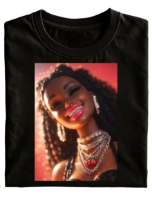 New Fun Unisex T-Shirt Top Sommer - Black - View 7