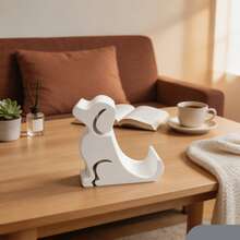 3D Printed Cute Cat & Dog Phone Stand, Creative Animal Shaped Phone Holder, Minimalist Desktop Decor Ornament, Suitable For Smartphones And Tablets, Cute Puppy & Kitten Design Desktop Accessory, Non-Slip & Scratch-Resistant Pad To Protect Device - Random Styles - View 7
