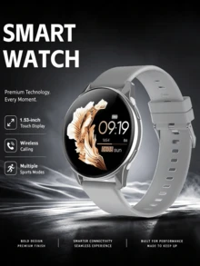 QAGSFLC Fashionable Sports Smart Watch, Women's Watch, Wireless Calling, Calorie, Step Counter, Stopwatch, Sports Mode, Customizable Watch Face, Remote Camera Control, Music Control, USB Charging, Multi-Function Men's Watch - Multicolor - View 9