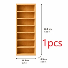 7 Compartments Wooden Desktop Storage Box For Pens, Pencils, Scissors, Sticky Notes, Office Supplies, Cosmetics, Craft Accessories, Drawer Organizer, Home Office Desk Organizer, Dorm Room, Classroom, Vanity Storage, Minimalist Workspace Decor - View 12